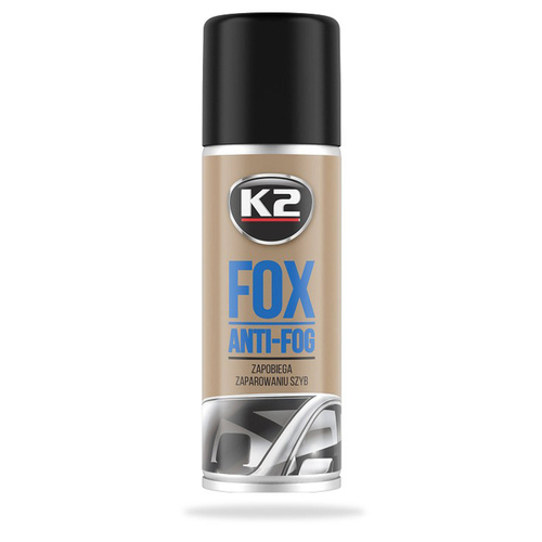 Spray K2 FOX zapobiega parowaniu szyb ANTYPARA