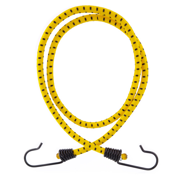 Guma transportowa z haczykami - ekspandor żółty - 30cm / 10 sztuk