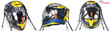 Siatka na kask czarna 4,5/4,5cm