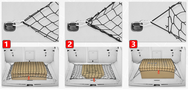 Siatka do bagażnika Seat Exeo Kombi