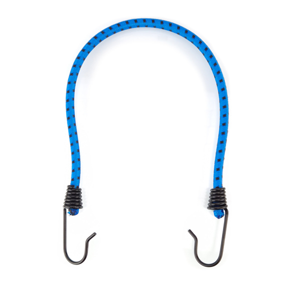 Guma transportowa 8 mm z haczykami - ekspandor niebieski - 70cm / 10 sztuk