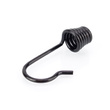 Haczyk sprężynowy - czarny 8 mm - 10 sztuk