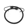 Guma transportowa 8 mm z haczykami - ekspandor czarny - 30cm / 10 sztuk
