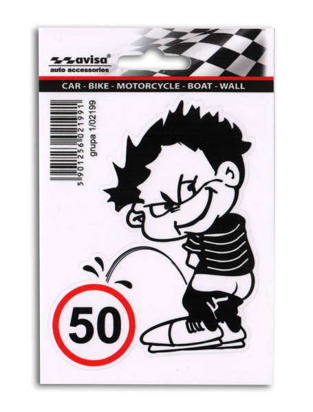 Naklejka Olewam 50 48