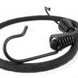 Guma transportowa 8 mm z haczykami - ekspandor czarny - 150cm / 4 sztuki