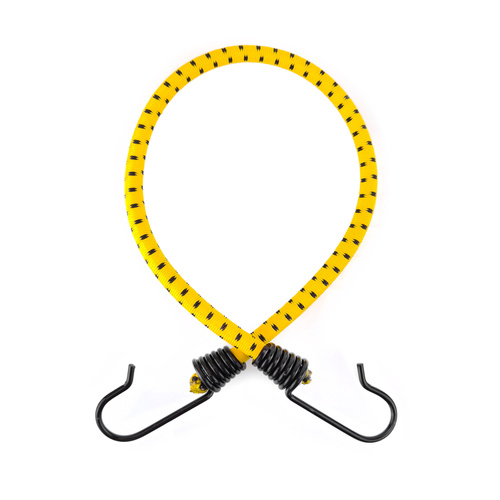 Guma transportowa z haczykami - ekspandor żółty - 30cm 