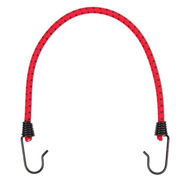Guma transportowa z haczykami - ekspandor czerwony - 50cm / 10 sztuk