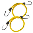 Guma transportowa 8 mm z haczykami - ekspandor żółty - 60cm / 2 sztuki
