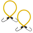 Guma transportowa z haczykami - ekspandor żółty - 30cm / 2 sztuki