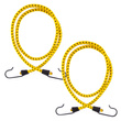 Guma transportowa 8 mm z haczykami - ekspandor żółty - 80cm / 2 sztuki
