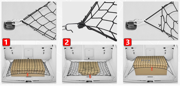 Siatka do bagażnika Renault Grand Scenic II
