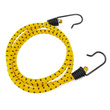 Guma transportowa 8 mm z haczykami - ekspandor żółty - 100cm / 10 sztuk
