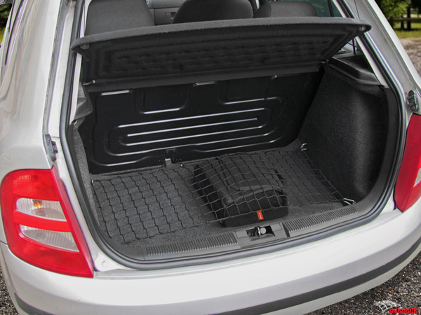 Siatka do bagażnika Skoda Fabia I hatchback 5d