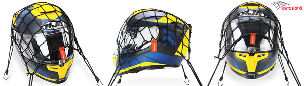 Siatka na kask czarna 4,5/4,5cm