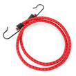 Guma transportowa 8 mm z haczykami - ekspandor czerwony - 80cm / 10 sztuk