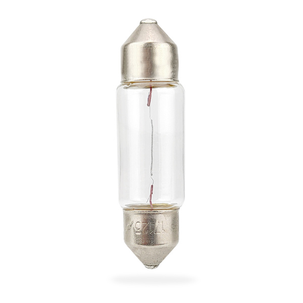 Zestaw 10 żarówek rurka 5W 12V - C5W