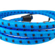 Guma transportowa 8 mm z haczykami - ekspandor niebieski - 80cm / 2 sztuki