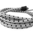 Guma transportowa 8 mm z haczykami - ekspandor szary - 100cm / 10 sztuk