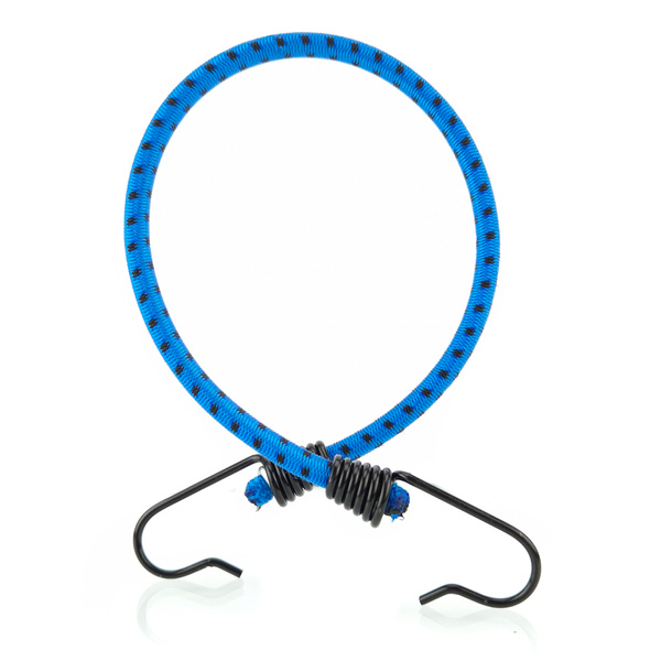 Guma transportowa z haczykami - ekspandor niebieski - 40cm / 10 sztuk