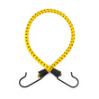 Guma transportowa z haczykami - ekspandor żółty - 30cm 
