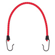 Guma transportowa 8 mm z haczykami - ekspandor czerwony - 50cm / 10 sztuk