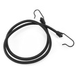 Guma transportowa 8 mm z haczykami - ekspandor czarny - 200cm / 4 sztuki