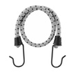 Guma transportowa 8 mm z haczykami - ekspandor szary - 60cm / 10 sztuk