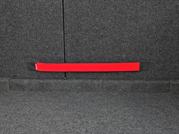Autorzep – uchwyt na rzep do bagażnika, 60 cm, czerwony
