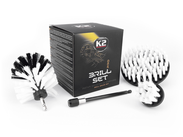 Zestaw szczotek na wiertarkę K2 BRILL SET PRO