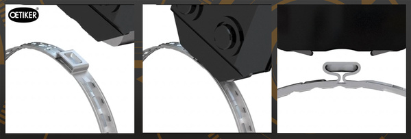 Opaska zaciskowa OETIKER DualHook 259 / 67.3-93.1 mm - opakowanie 10 sztuk