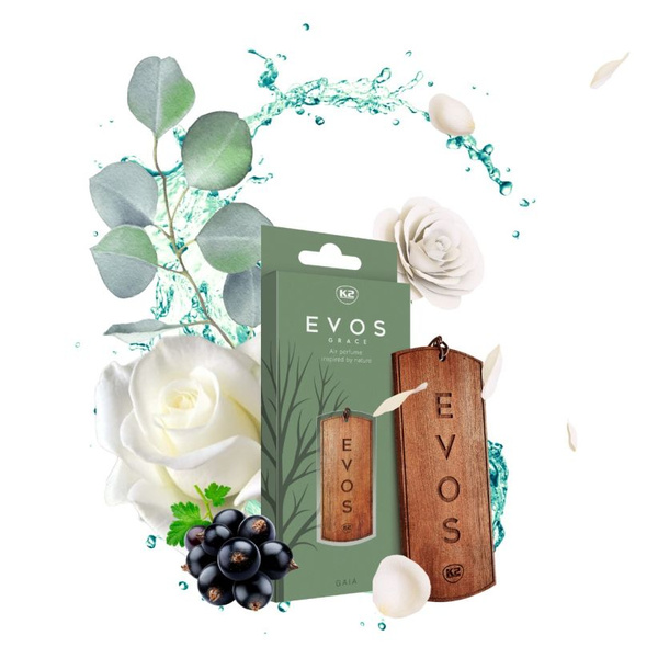 Drewniana zawieszka zapachowa do samochodu K2 EVOS GRACE GAIA