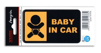 Naklejka Baby in car 12