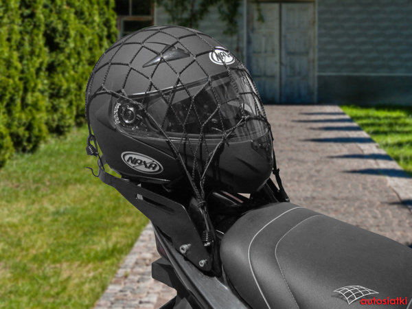 Siatka na kask czarna 4,5/4,5cm