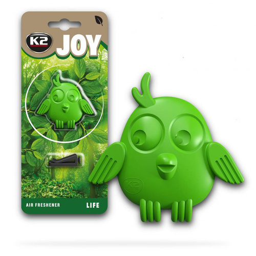 Zapach samochodowy polimerowy K2 JOY LIFE