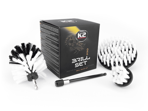 Zestaw szczotek na wiertarkę K2 BRILL SET PRO 