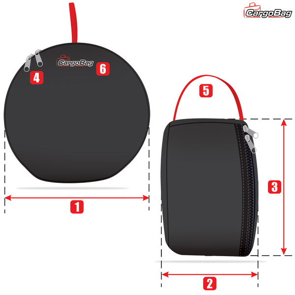 Uniwersalna torba - na kask narciarski / snowboardowy – CargoBag 