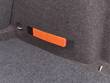 Autorzep – uchwyt na rzep do bagażnika, 30 cm, pomarańczowy